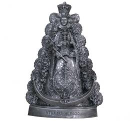 SYNTHETIC MARBLE VIRGIN OF ROCIO SILVERY FINISHED